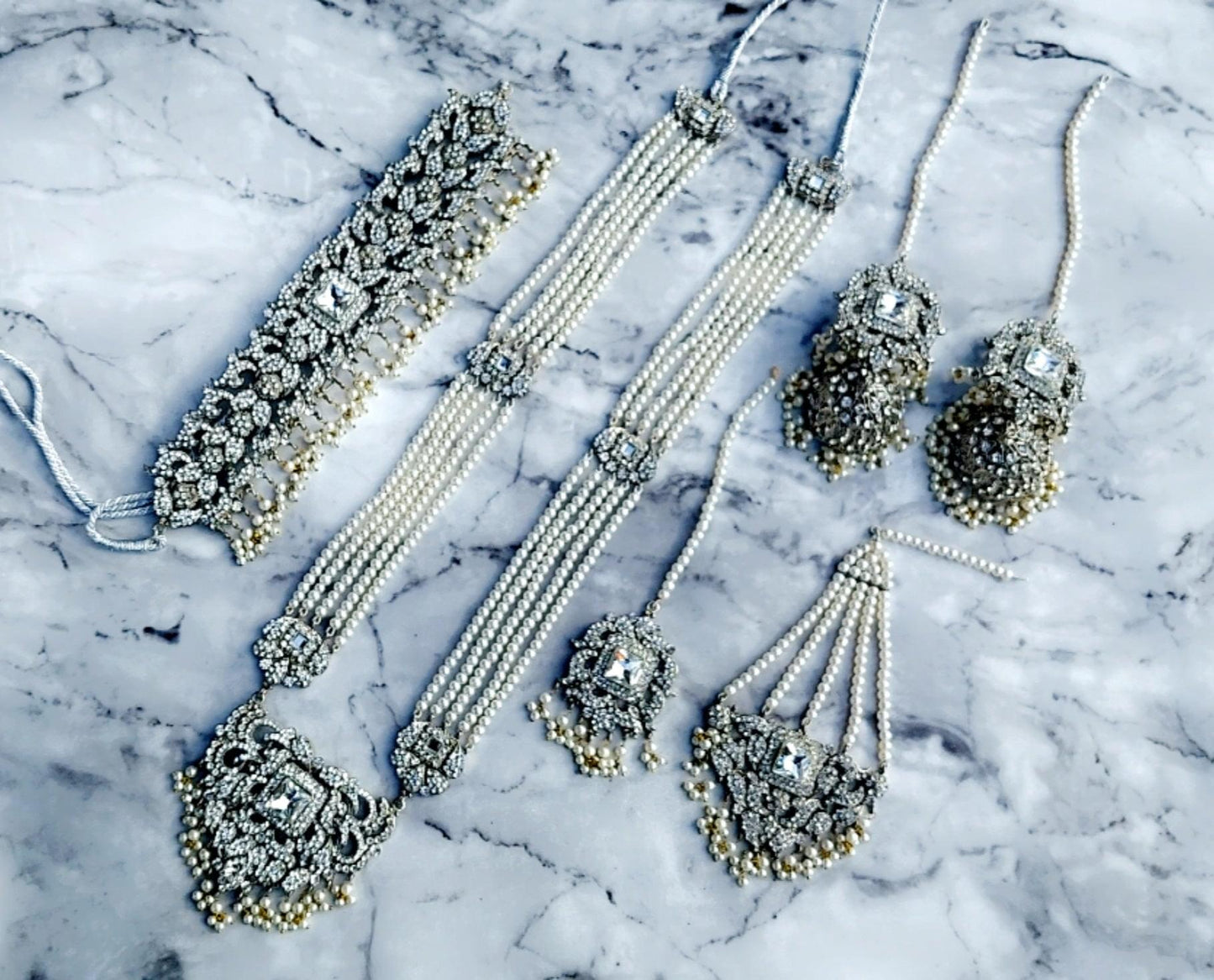 COMPLETE BRIDAL JEWELERY SET
