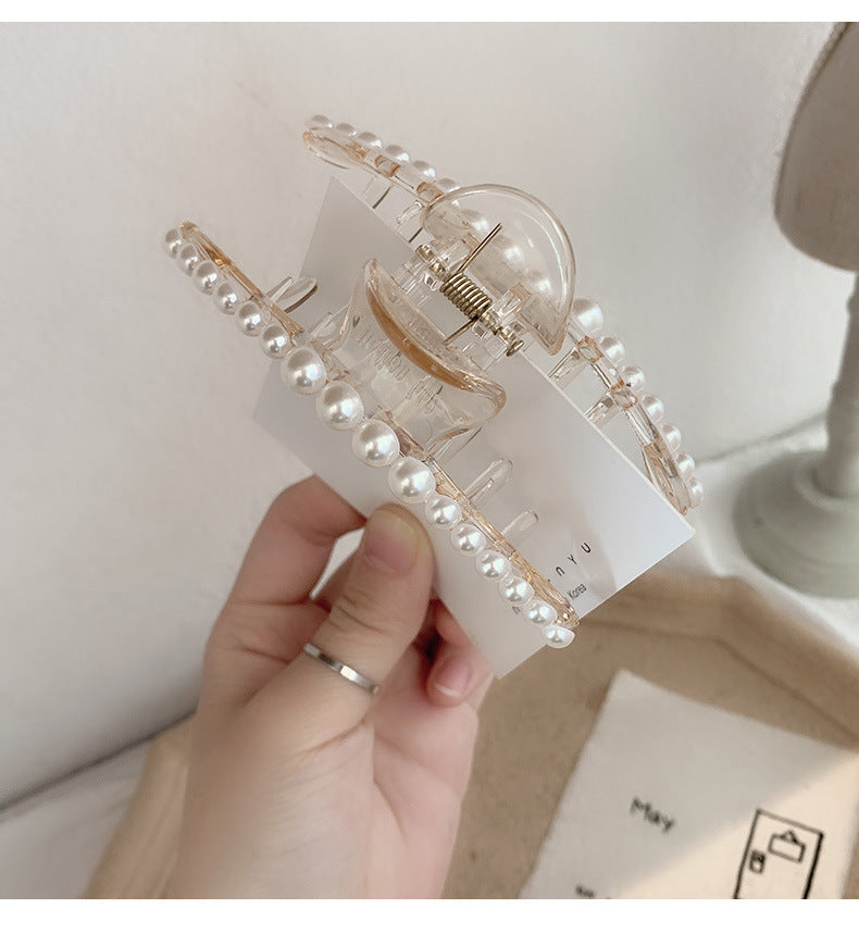 Hårklype med perler