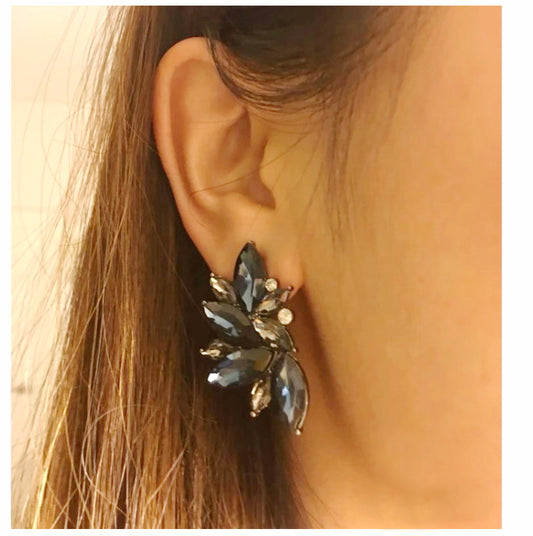 Øredobber Charm Rhinestone Rubin | Youtrend