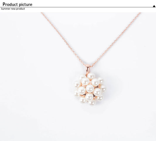 Smykkesett med perler