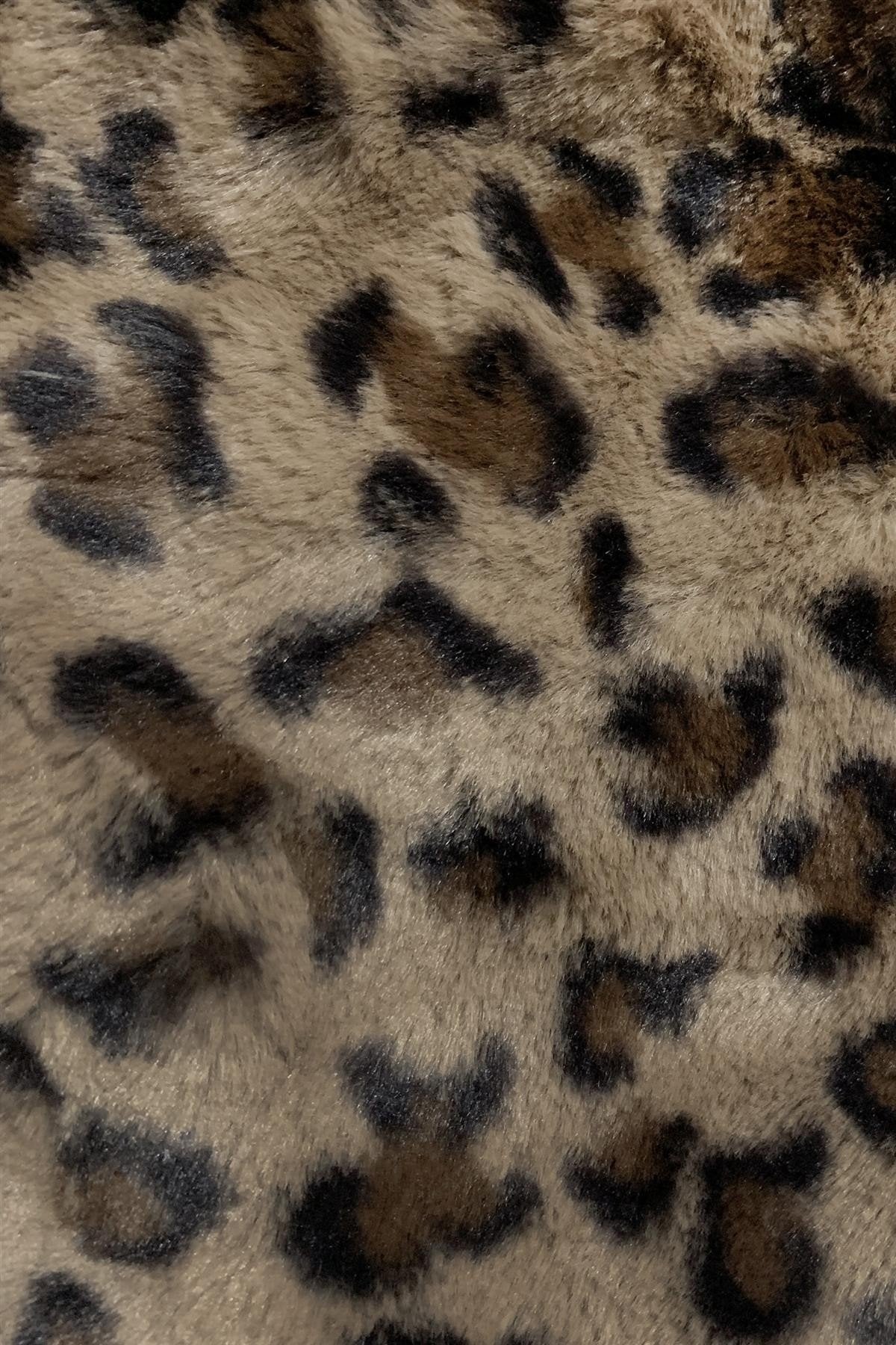 Snood skjerf myk pels Camel | Youtrend