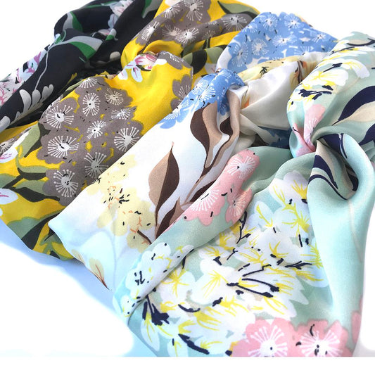 Hårbånd med blomster