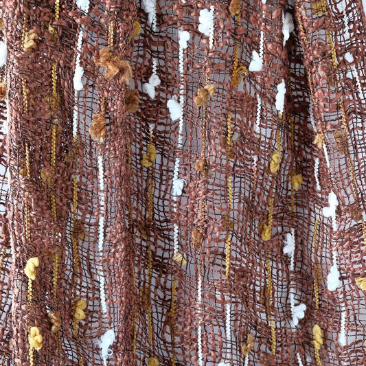 Thai skjerf med Puff mørk brun | Youtrend