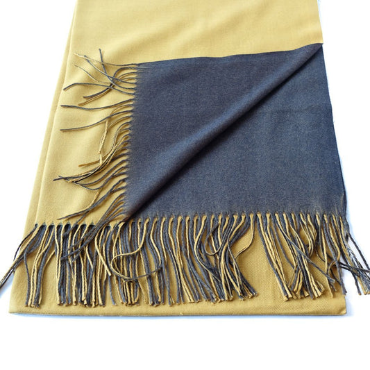 Skjerf Cashmere gult | Youtrend