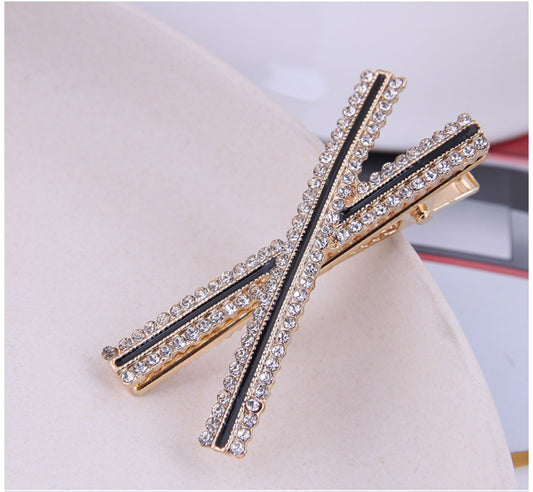 RHINESTONES ALLOY HÅRSPENNE