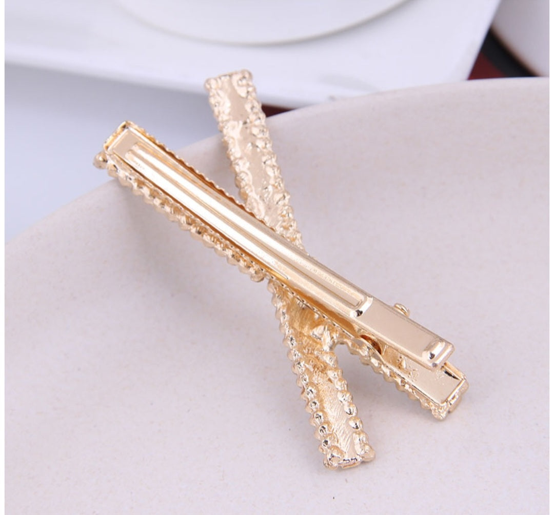 RHINESTONES ALLOY HÅRSPENNE