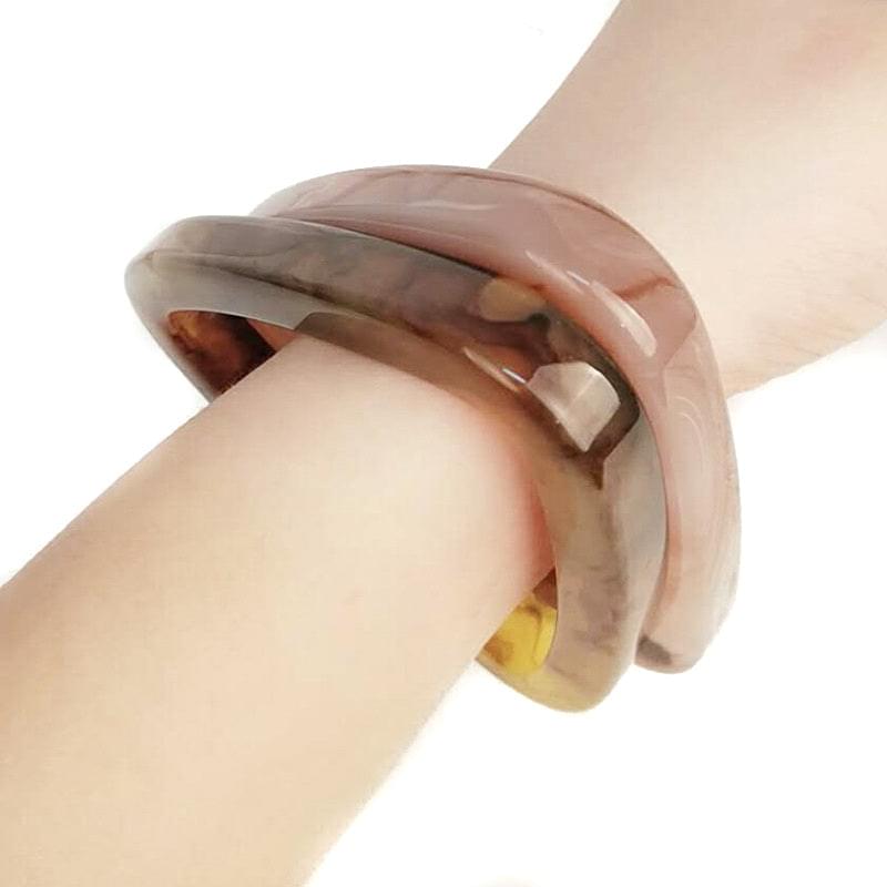 Armring Akryl Trekant