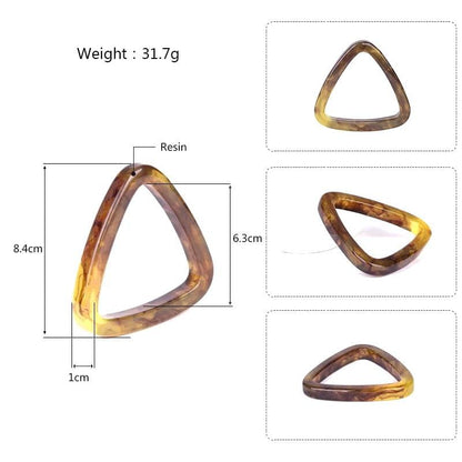 Armring Akryl Trekant