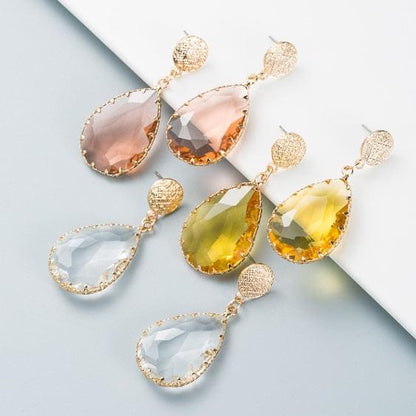 DRÅPEFORMET VAKKERT ØREPYNT