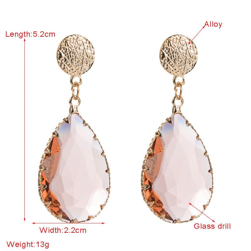 DRÅPEFORMET VAKKERT ØREPYNT