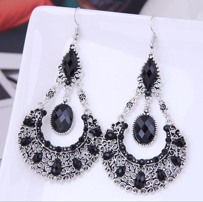 ALLOY DRÅPEFORMET ØREPYNT