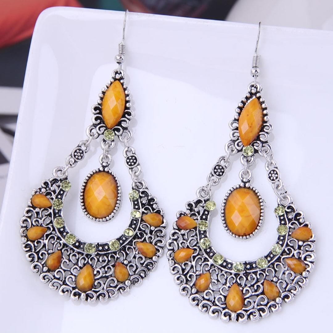 ALLOY DRÅPEFORMET ØREPYNT