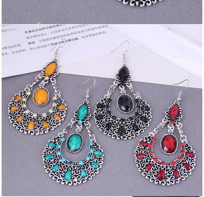 ALLOY DRÅPEFORMET ØREPYNT