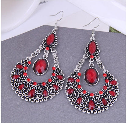 ALLOY DRÅPEFORMET ØREPYNT