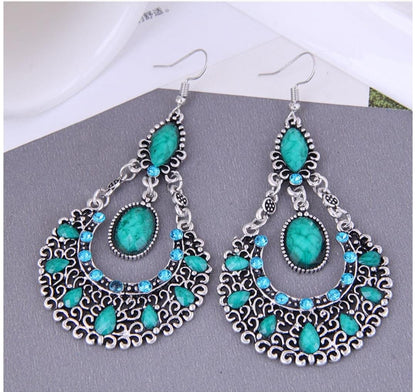 ALLOY DRÅPEFORMET ØREPYNT