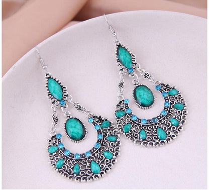 ALLOY DRÅPEFORMET ØREPYNT