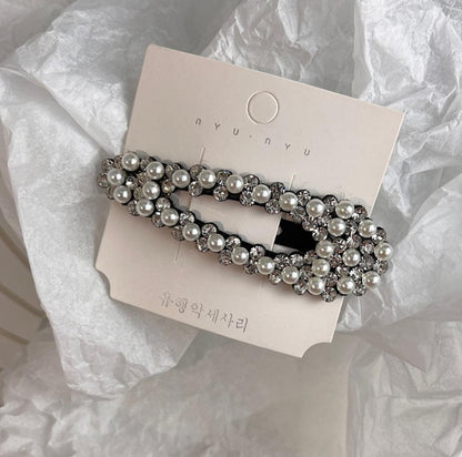 FASHION PEARL RHINESTONES HAIRPIN