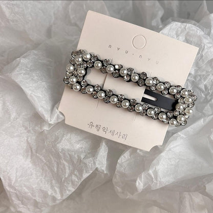 FASHION PEARL RHINESTONES HAIRPIN