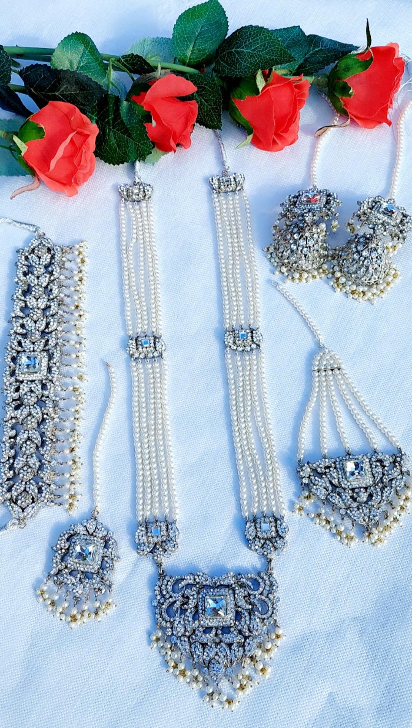 COMPLETE BRIDAL JEWELERY SET