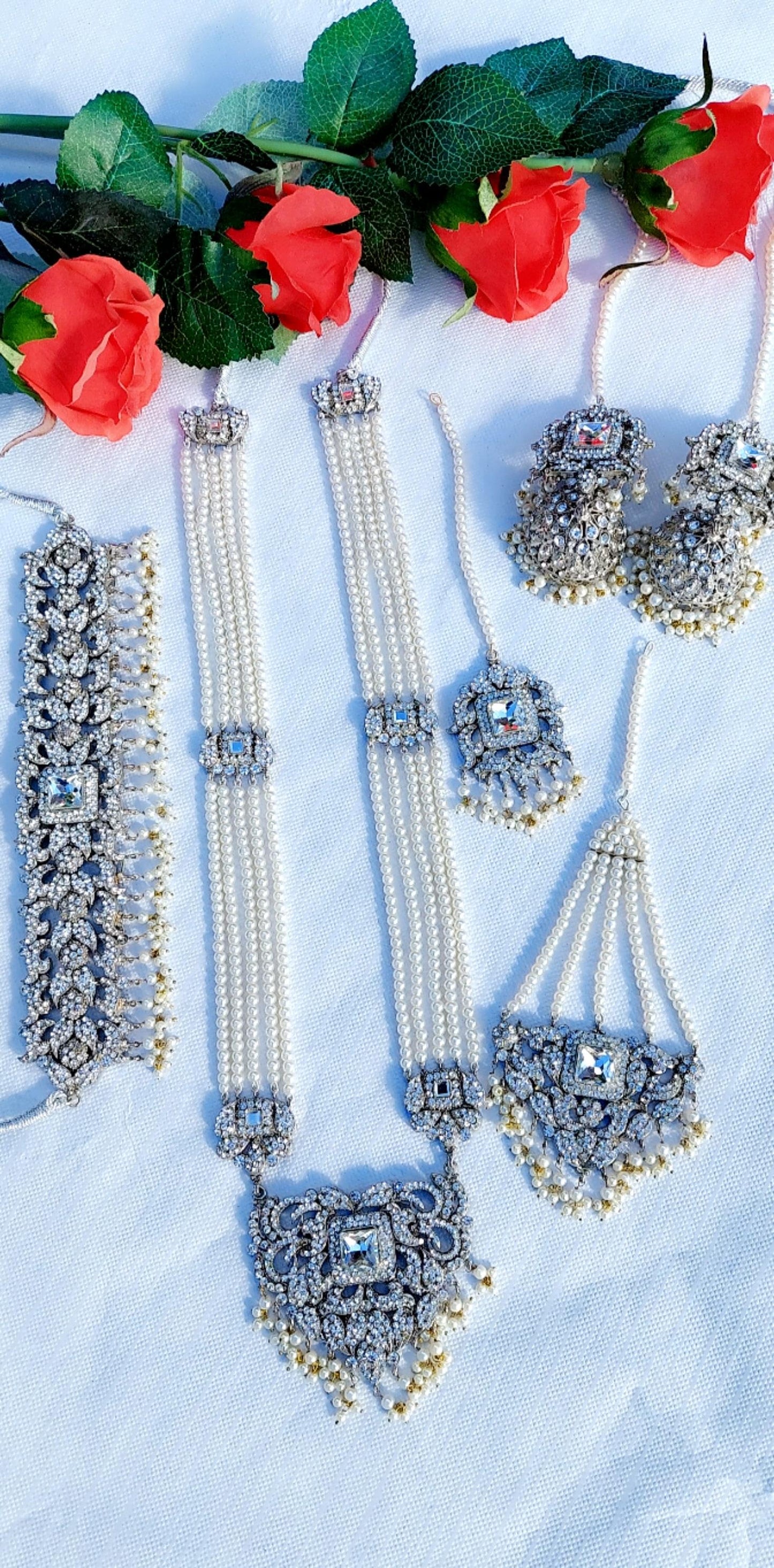 COMPLETE BRIDAL JEWELERY SET