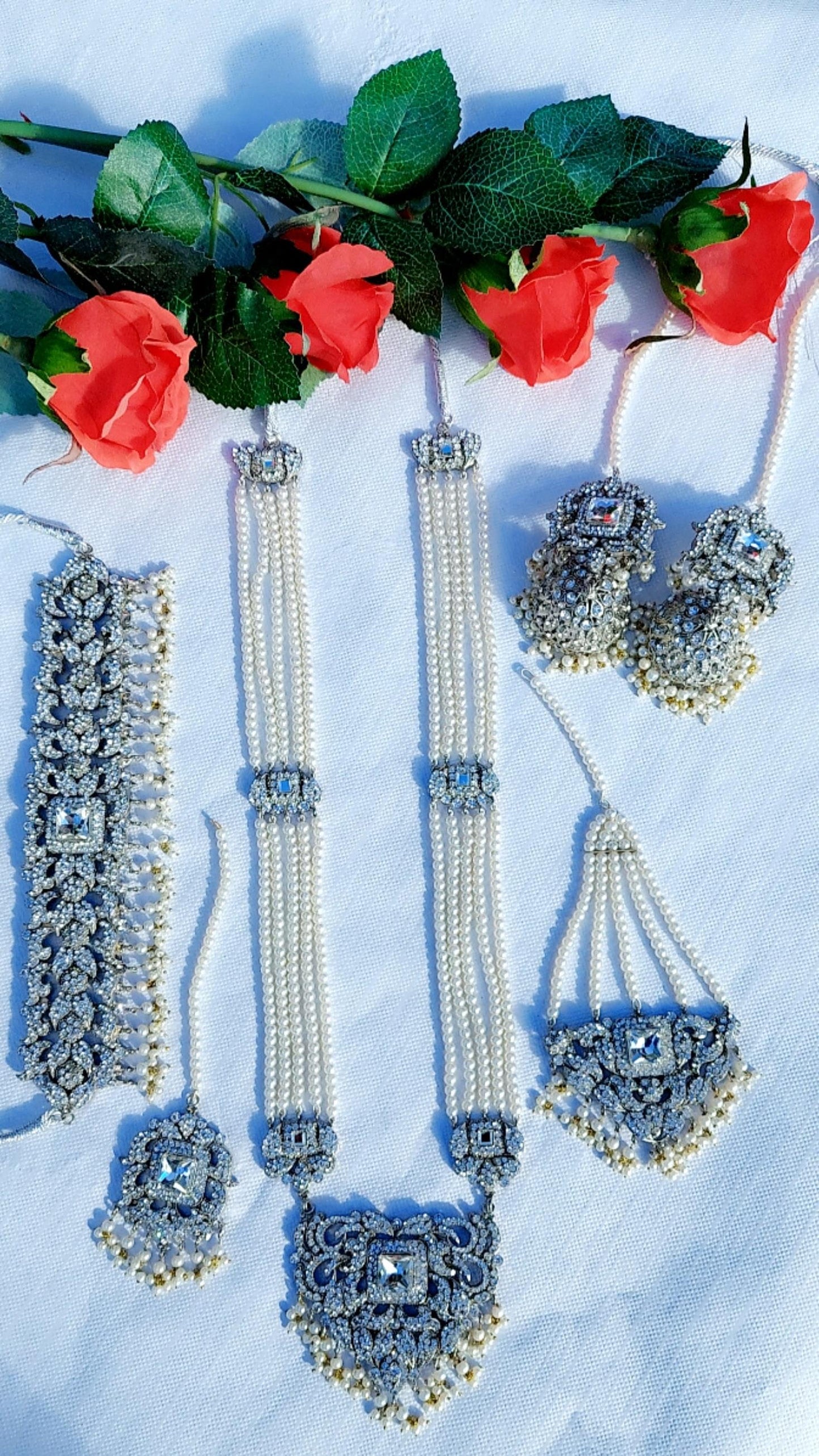 COMPLETE BRIDAL JEWELERY SET