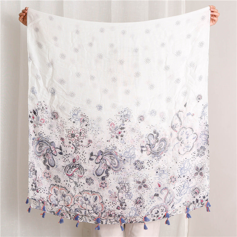 MULTIFARGET SKJERF I BOMULL