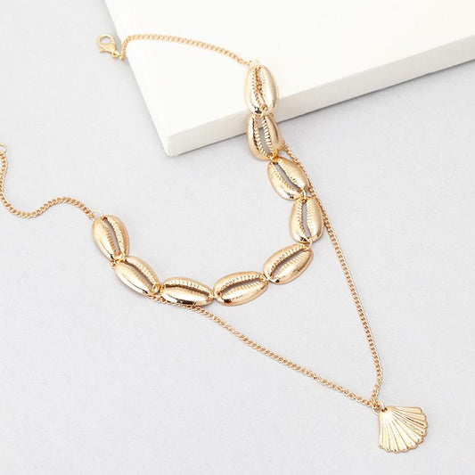 Halskjede med flere skjell | Youtrend