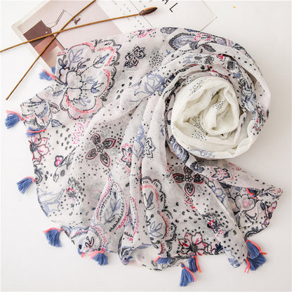 MULTIFARGET SKJERF I BOMULL