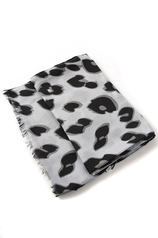 Skjerf lang Grå Sort | Youtrend