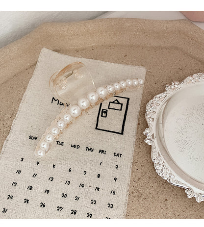 Hårklype med perler