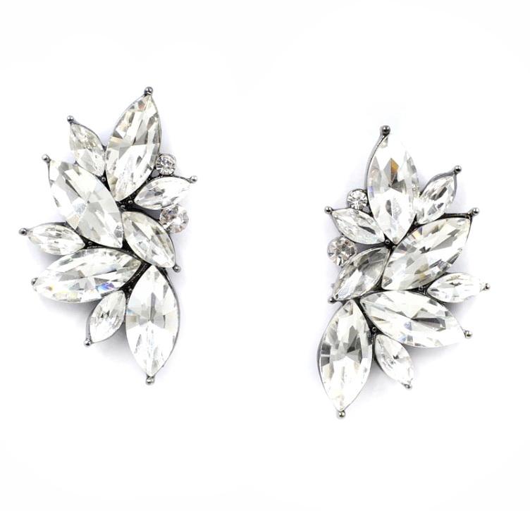 Øredobber Charm Rhinestone Clear | Youtrend