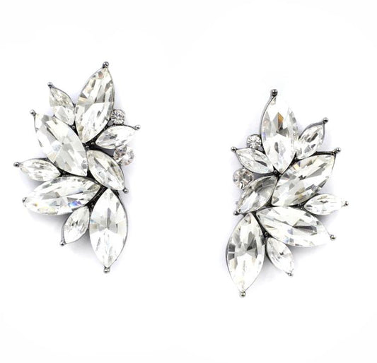 Øredobber Charm Rhinestone Clear | Youtrend