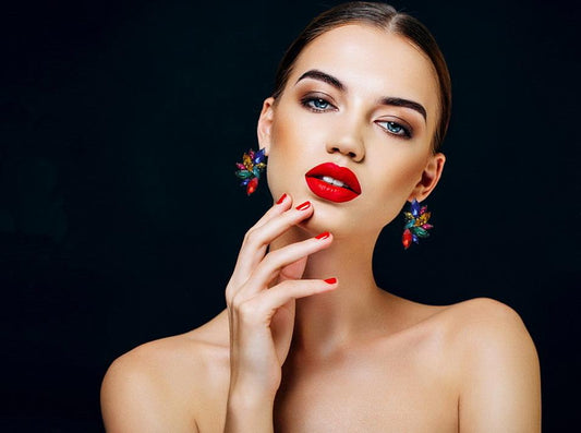 Øredobber Charm Rhinestone Golden | Youtrend