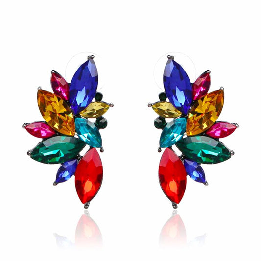 Øredobber Charm Rhinestone Mix colors | Youtrend