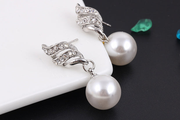 Nydelig smykkesett med perler