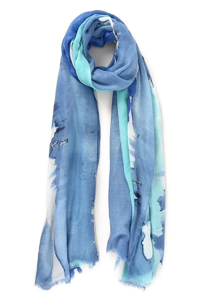 Skjerf lang blå | Youtrend