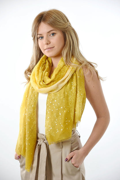 Skjerf Gul  Sølv | Youtrend