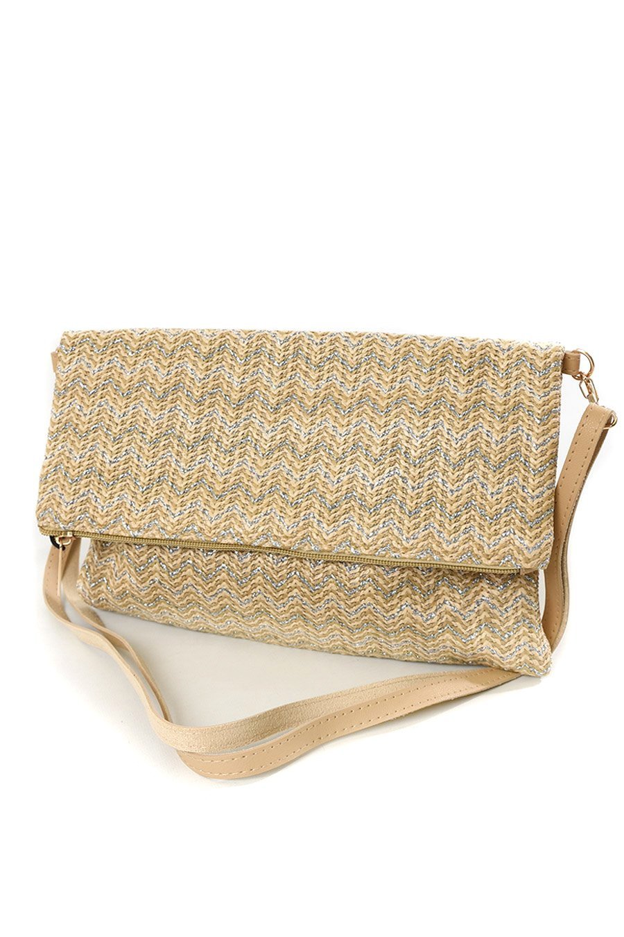 Veske Krem Gylden Strå | Youtrend