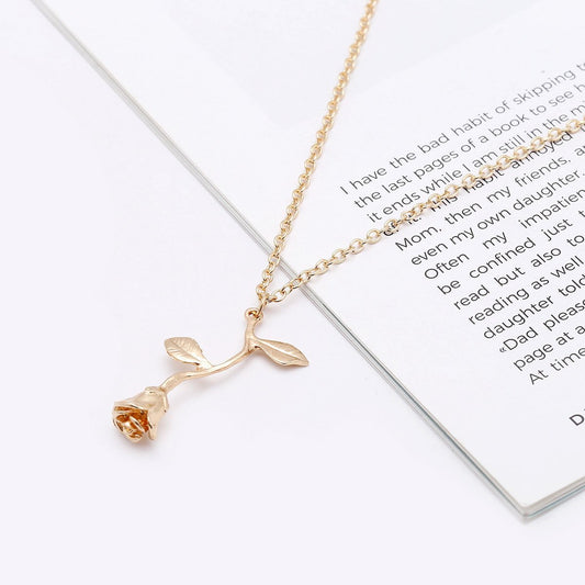 Halskjede med Rose | Youtrend