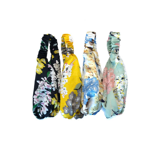 Hårbånd med blomster