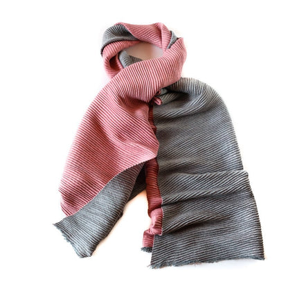 Skjerf soft rosa/grå | Youtrend