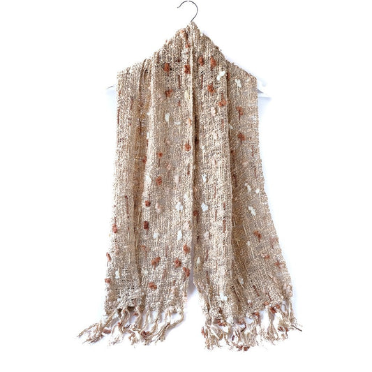 Thai skjerf med Puff creme | Youtrend