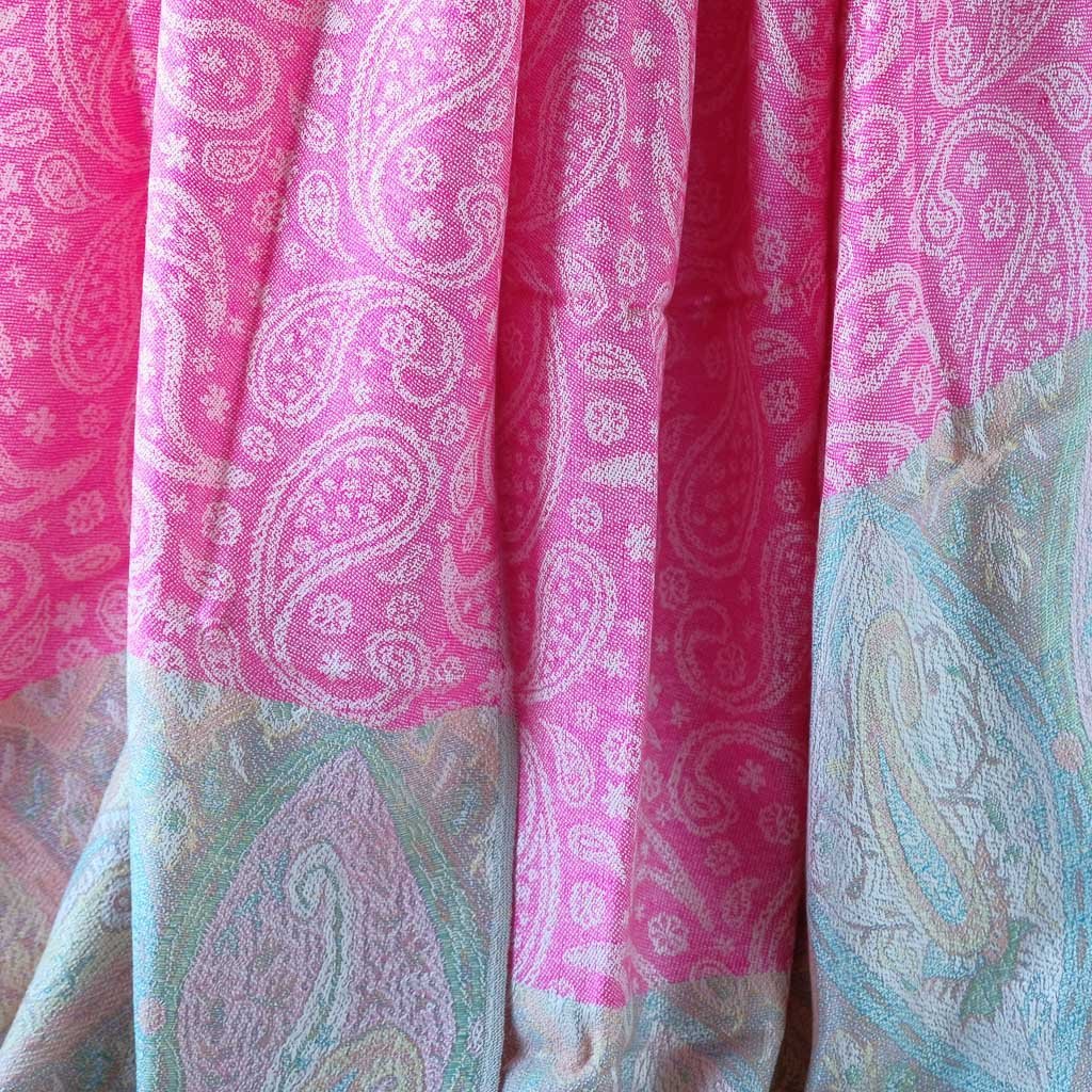 Skjerf Thai Pashmina rosa | Youtrend