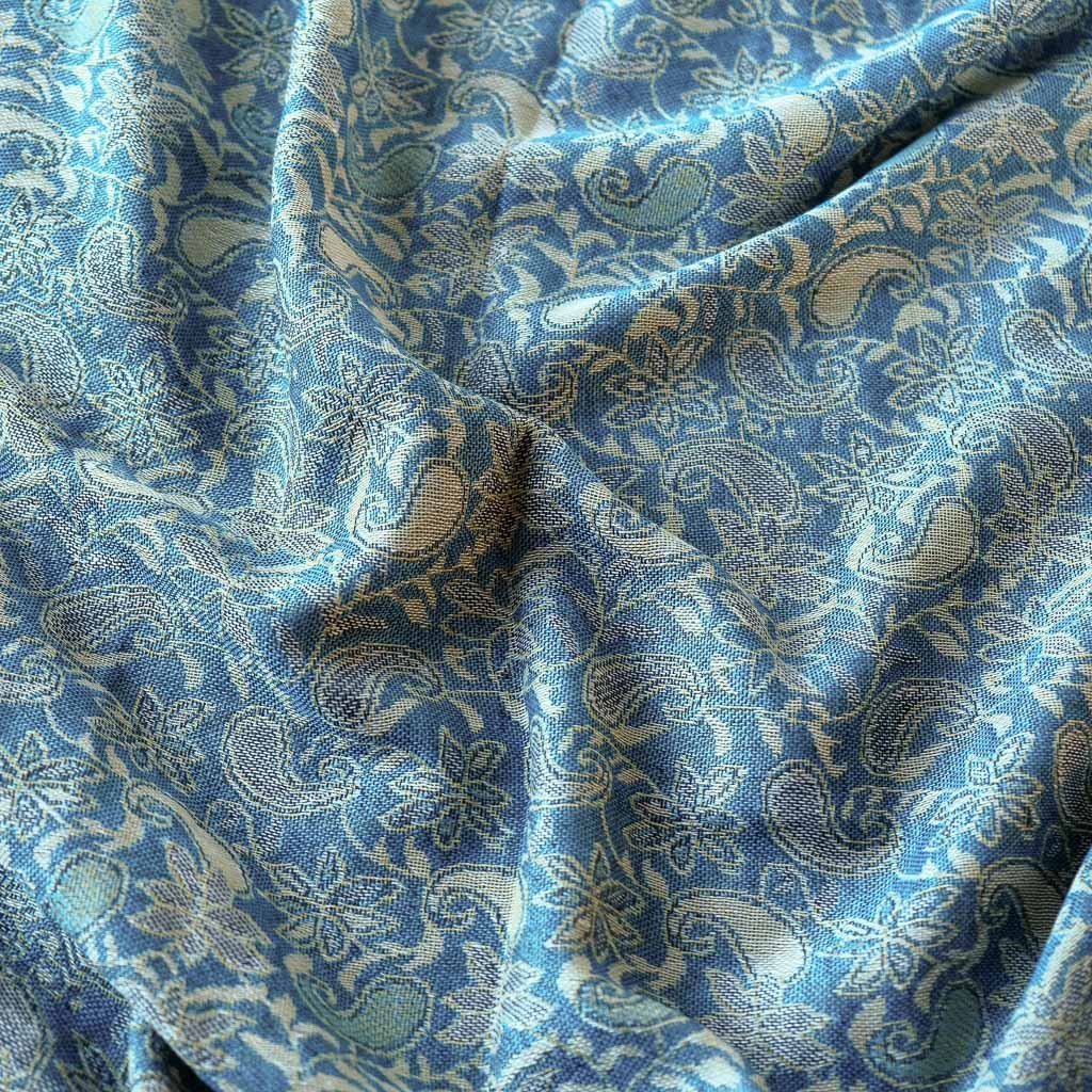 Skjerf Thai Pashmina blå | Youtrend