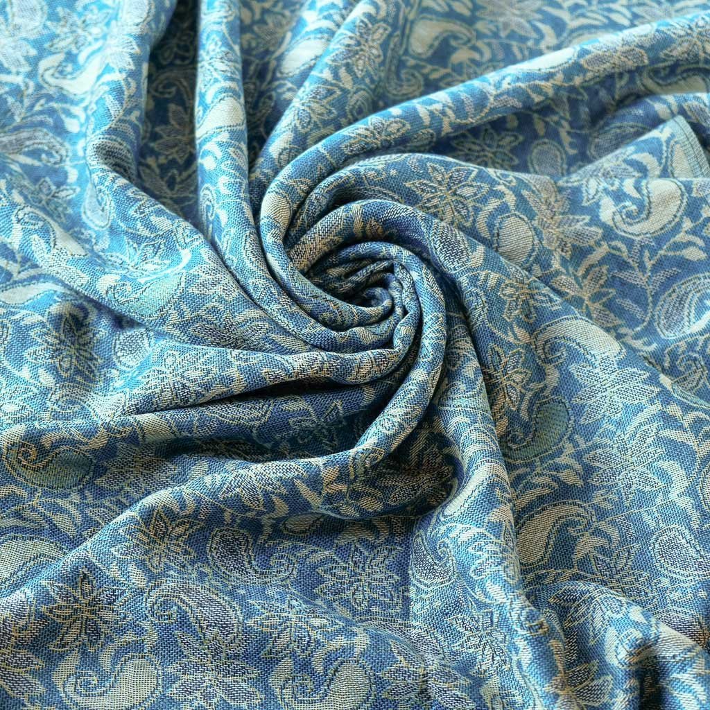 Skjerf Thai Pashmina blå | Youtrend