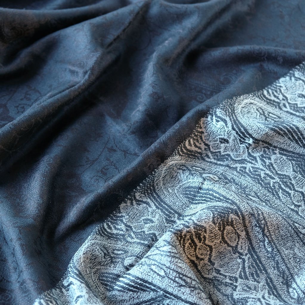 Skjerf Thai Pashmina sort | Youtrend