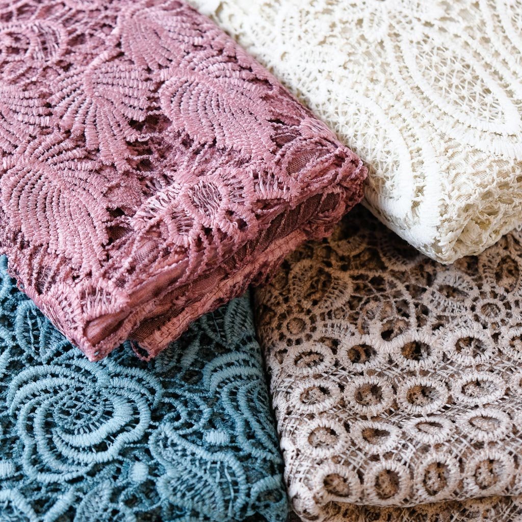 Skjerf blonder hvit | Youtrend