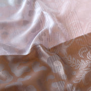 Skjerf rosa/gull/sølv silke | Youtrend