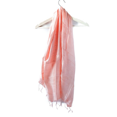 Skjerf silke rosa | Youtrend