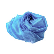 Skjerf silke blå | Youtrend